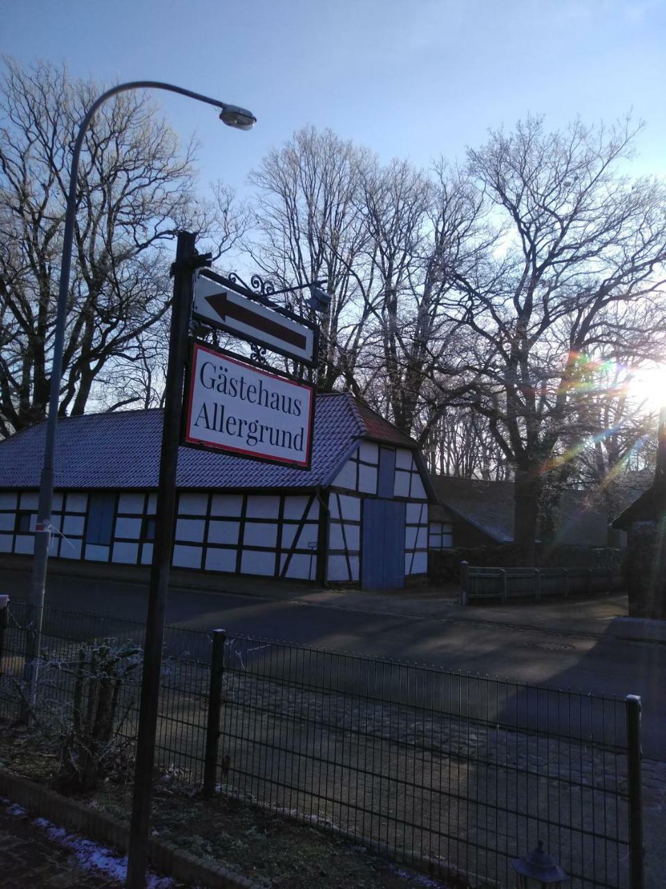 Gastehaus Allergrund Hotel Wienhausen Esterno foto